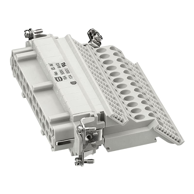 SCAME PARRE - CONNETTORE A MORSET.INSERTO FEMM.24P+T