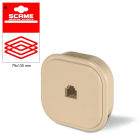 SCAME PARRE - PRESA DA INC/PAR. X 1 PLUG 6/4