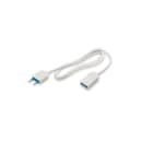 SCAME PARRE - PROLUNGA 2,5M 2X0,75 SP/PR 2P 10A BIANCA