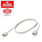 SCAME PARRE - PROLUNGA 3M 3XO,75 SP/PR 2P+T 10A BIANCO