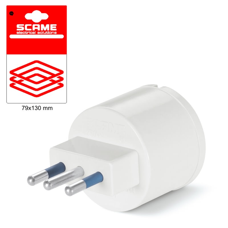 SCAME PARRE - ADATTATORE BLUELINE 16A STANDARD P30