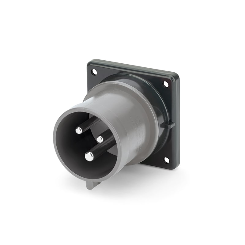 SCAME PARRE - SPINA DA INCASSO 20A 2P 3W 5H IP44 277V