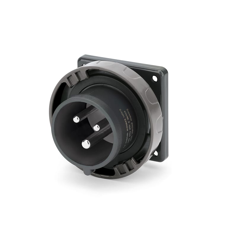 SCAME PARRE - SPINA DA INCASSO 20A 2P 3W 5H IP67 277V