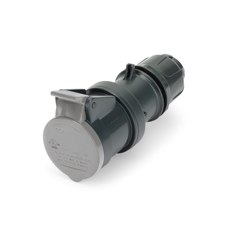 SCAME PARRE - PRESA MOBILE 20A 2P 3W 5H IP44 277V