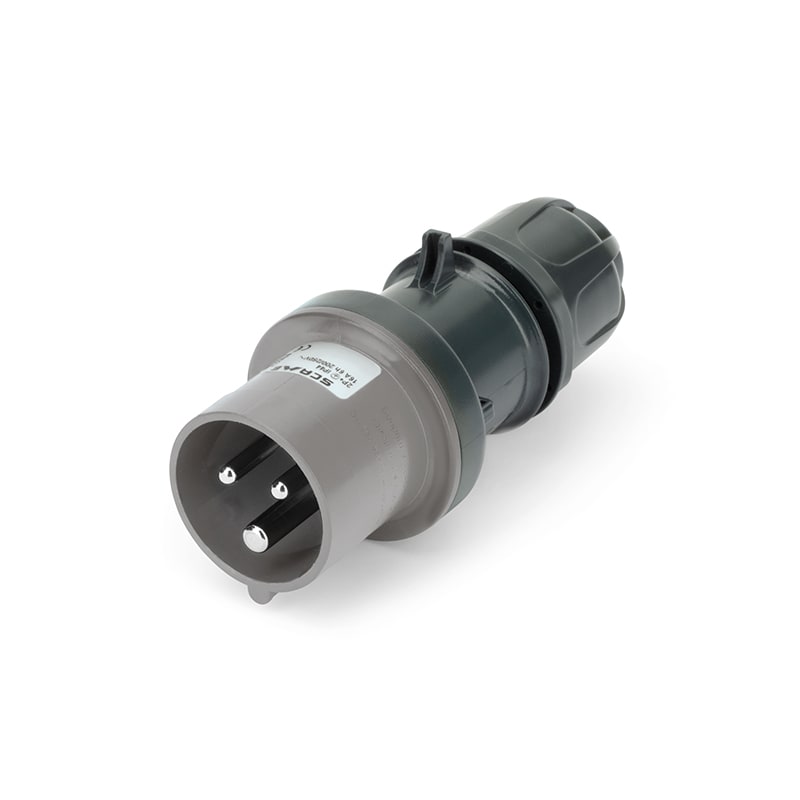 SCAME PARRE - SPINA MOBILE 20A 2P 3W 5H IP44 277V