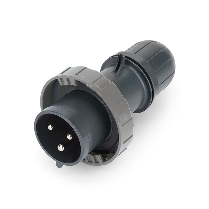 SCAME PARRE - SPINA MOBILE 20A 2P 3W 5H IP67 277V