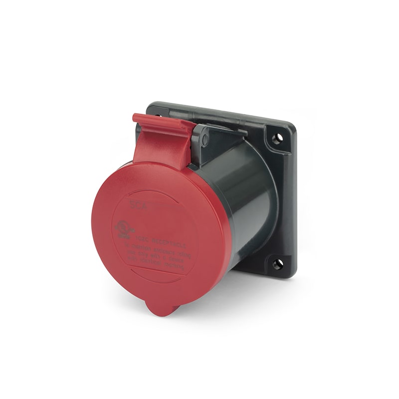 SCAME PARRE - PRESA FISSA 20A 3P 4W 7H IP44 3D480V