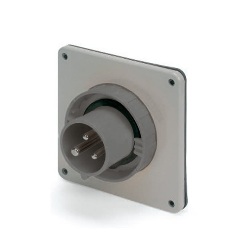 SCAME PARRE - SPINA DA INCASSO 20A 2P 3W 5H IP67 277V