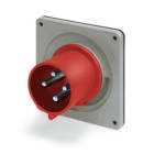SCAME PARRE - SPINA DA INCASSO 20A 3P 4W 7H IP44