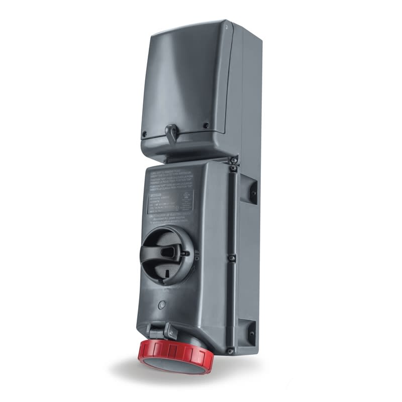 SCAME PARRE - PRESA INTERBL. 20A 4P 5W 7H
