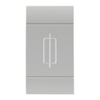 SCAME PARRE - PORTAFUSIBILE GRIGIO PER FUSE 6,3X32
