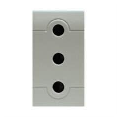 SCAME PARRE - PRESA 2P+T 16A 250V (P17) GRIGIA 101.6402.G