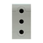 SCAME PARRE - PRESA 2P+T 16A 250V (P17) GRIGIA