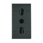 SCAME PARRE - PRESA 2P+T 16A 250V BIVAL.(P11/P17)ANTR.