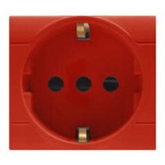 SCAME PARRE - PRESA P30 ROSSA 101.6404.R