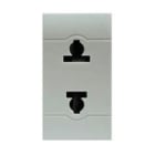 SCAME PARRE - PRESA EUROAMERICANA 10A 250V GRIGIA 101.6423.G