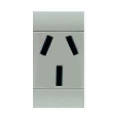 SCAME PARRE - PRESA ARGENTINA 2P+T 10A 250V GRIGIO 101.6425.G