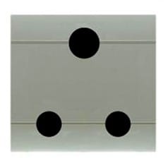 SCAME PARRE - SUPPORTO DIN 2 MOD. PER PR. 101.6428.G