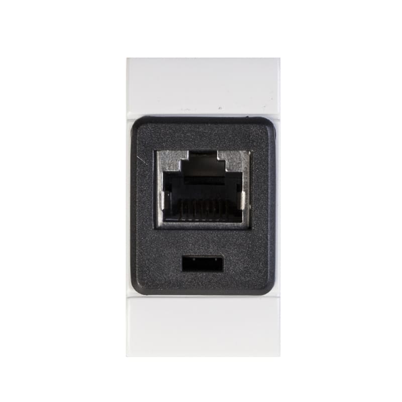 SCAME PARRE - PRESA EDP RJ45CAT.6 8/8FTP(SCHER.) GR