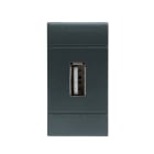 SCAME PARRE - PRESA USB 2.1A ANTRACITE
