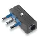 SCAME PARRE - SPINA EXTRAP. AZZURRA 16A NERA SFUSA 104.4070/N-SF