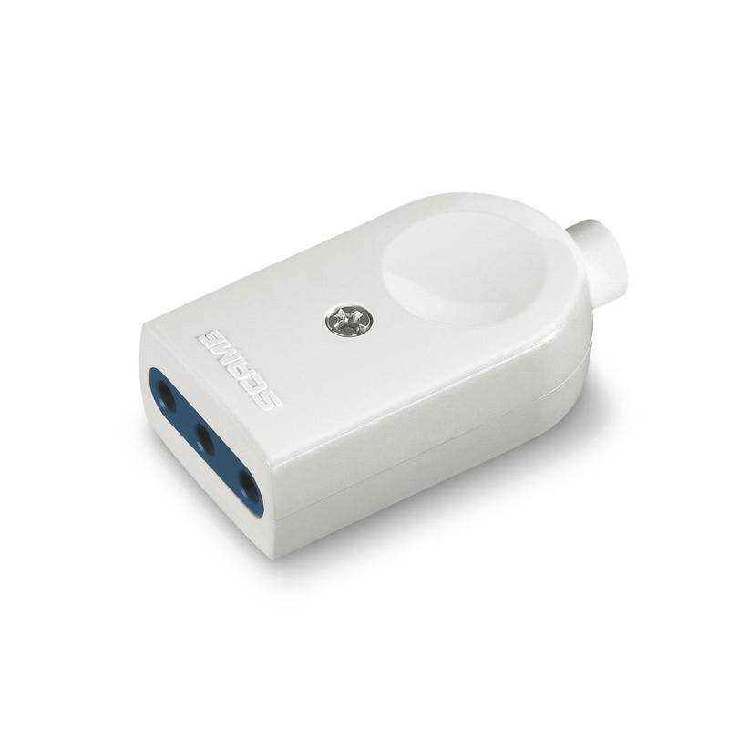 SCAME PARRE - PRESA BLUELINE 2P+T 10A BIANCA 106.3011