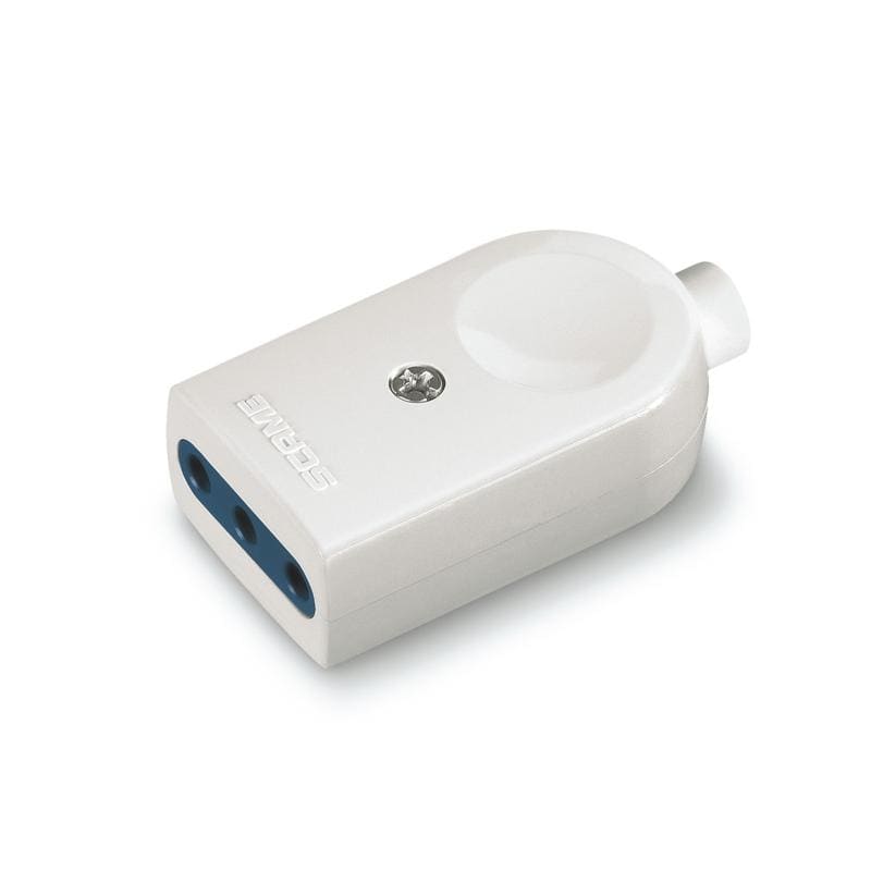 SCAME PARRE - PRESA BLUELINE 2P+T 10A BIANCA
