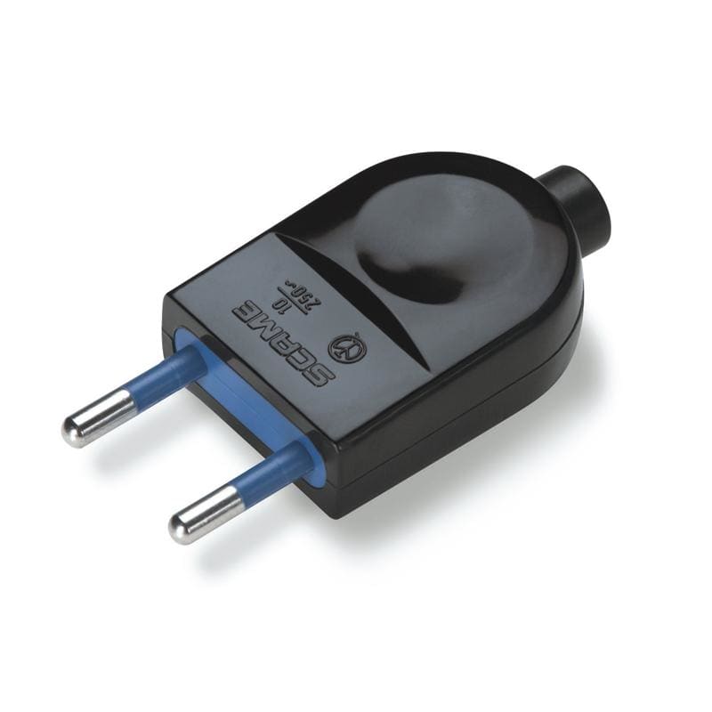 SCAME PARRE - SPINA BLUELINE 2P 10A NERA