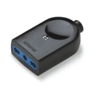 SCAME PARRE - PRESA BLUELINE 2P+T 10/16A NERA 106.3013/N