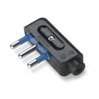 SCAME PARRE - SPINA BLUELINE EXTRAP. 2P+T 16A NERA