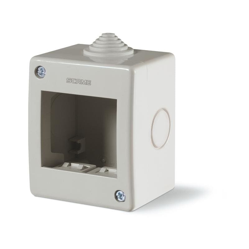 SCAME PARRE - CONTENITORE IP40 2 MODULI UNIBOX