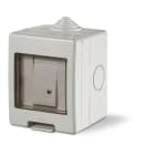 SCAME PARRE - CONT.IP55 1 MOD.+ 1 PULS.16A UNIP.NA