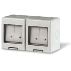 SCAME PARRE - CONT.IP55 2+2 MOD.+ 4 INT.16A UNIP.
