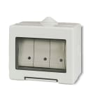 SCAME PARRE - CONT.IP55 2+2 MOD.+ 2 PR.FRANCESI