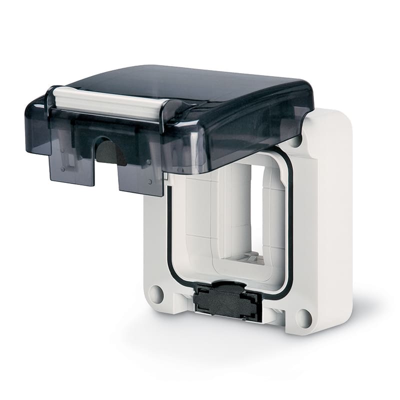 SCAME PARRE - CALOTTA VUOTA IP66 1 MODULO PROTECTA 137.001