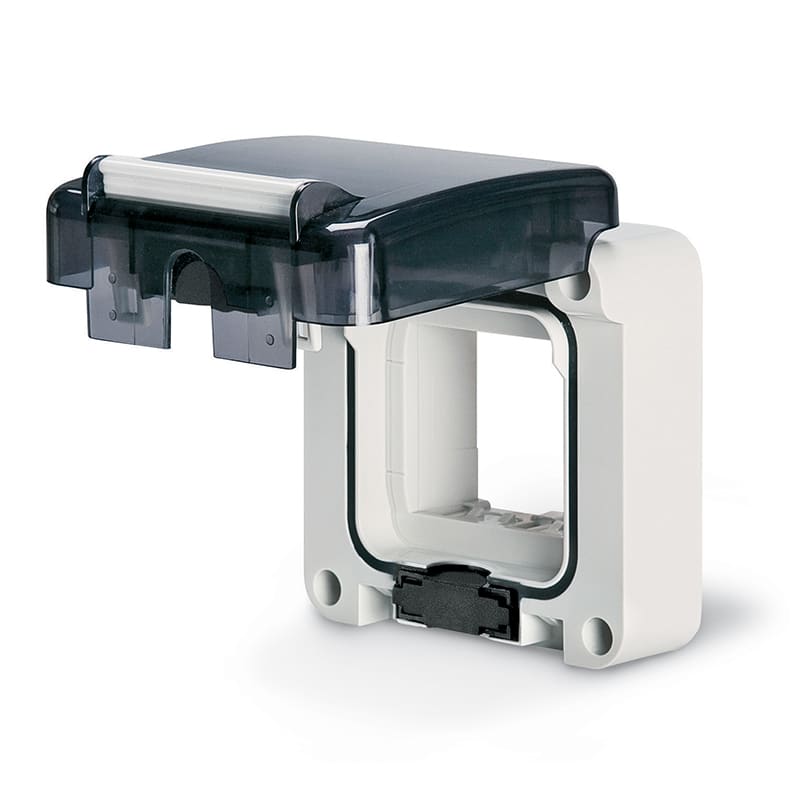 SCAME PARRE - CALOTTA VUOTA IP66 2 MODULI   PROTECTA 137.002