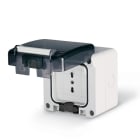 SCAME PARRE - PRESA 2P+T 16A(P11/P17) PARETE 137.6403