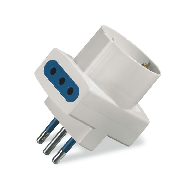 SCAME PARRE - ADATTATORE BLUELINE P30+2 PR. 2P+T 10A