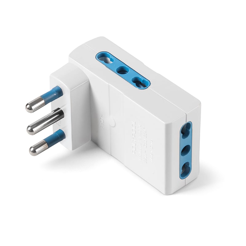 SCAME PARRE - ADAT.SALVASPAZIO SPINA 16A-3X10/16A 2P+T 146.563