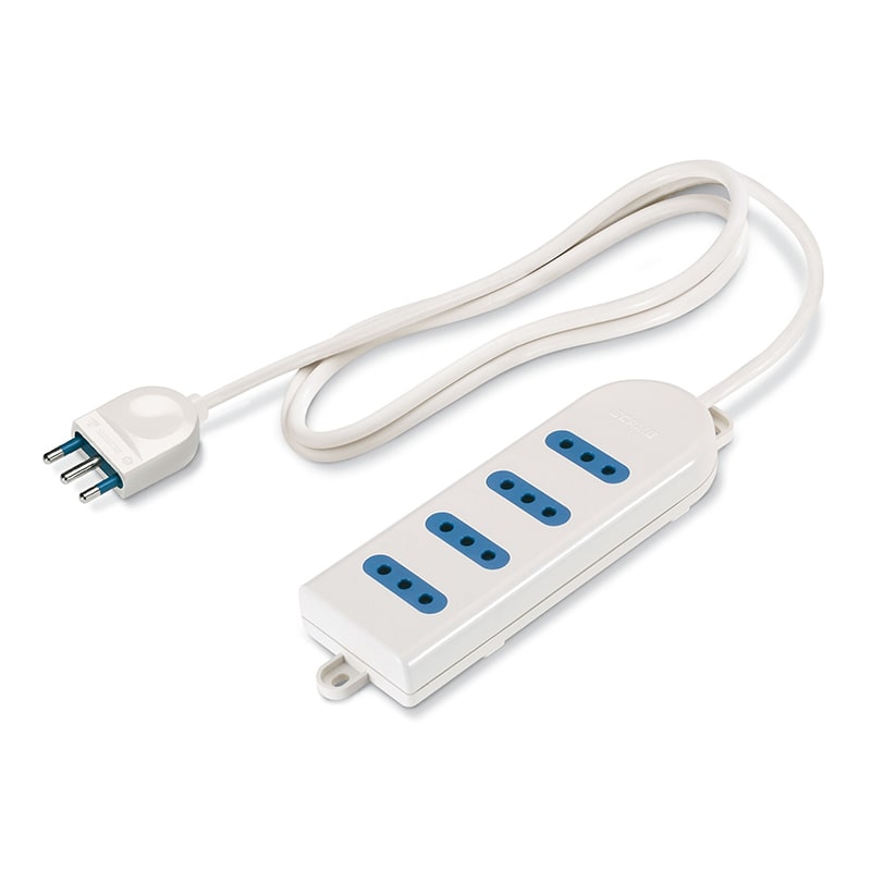 SCAME PARRE - PRESA QUADR.LA 10A C/CAVO BI. 160.219/C