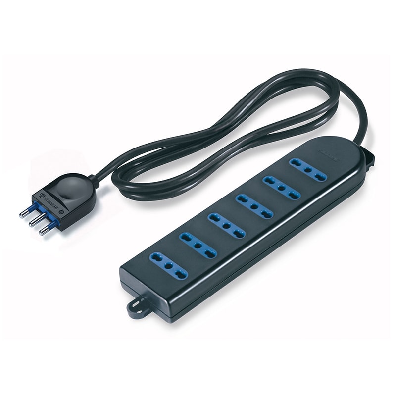 SCAME PARRE - PRESA TAVOLO 6 P.10/16A C/CAVO 160.225/C-N