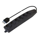 SCAME PARRE - PRESA PLURISTANDARD 6+4 USCITE C/CAVO 161.60501.N