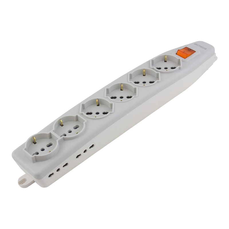 SCAME PARRE - PRESA PLURISTANDARD 6+4 USCITE + INT.