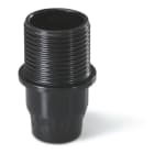 SCAME PARRE - PORTALAMPADA E14 F/S CPF NERO
