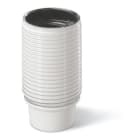 SCAME PARRE - PORTALAMPADA E14 F/S CF BIANCO