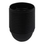 SCAME PARRE - PORTALAMPADA E27 F/S CF NERO