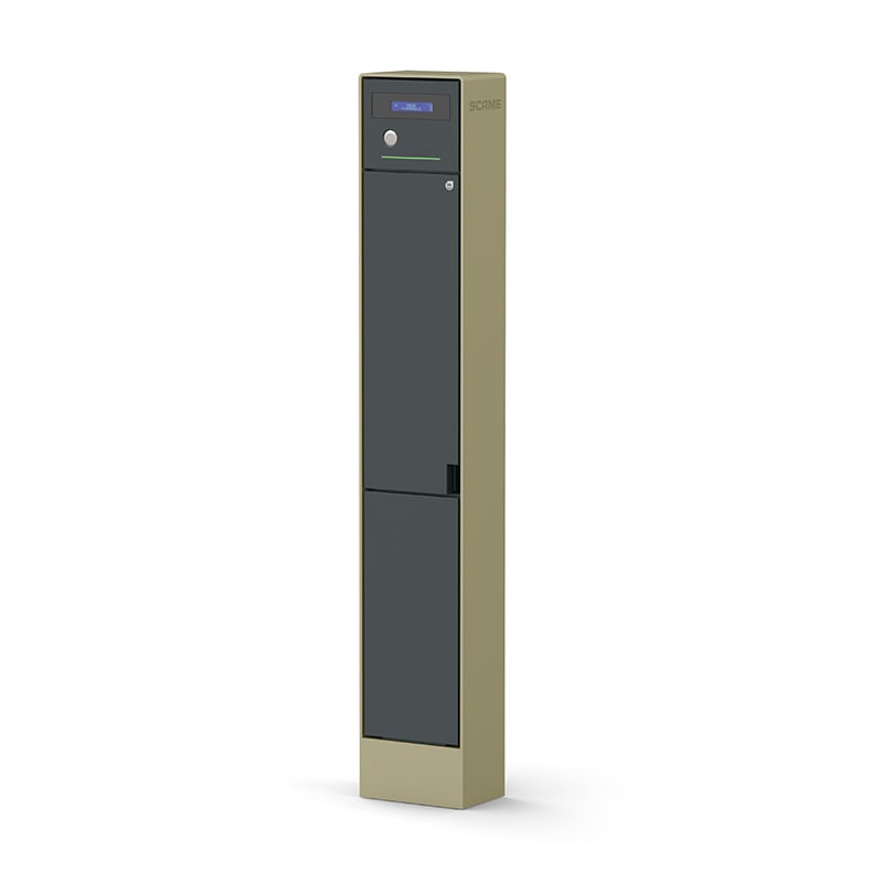 SCAME PARRE - COLONNINA BE-K TEDESCA 3,7KW RFID 205.KB30-K