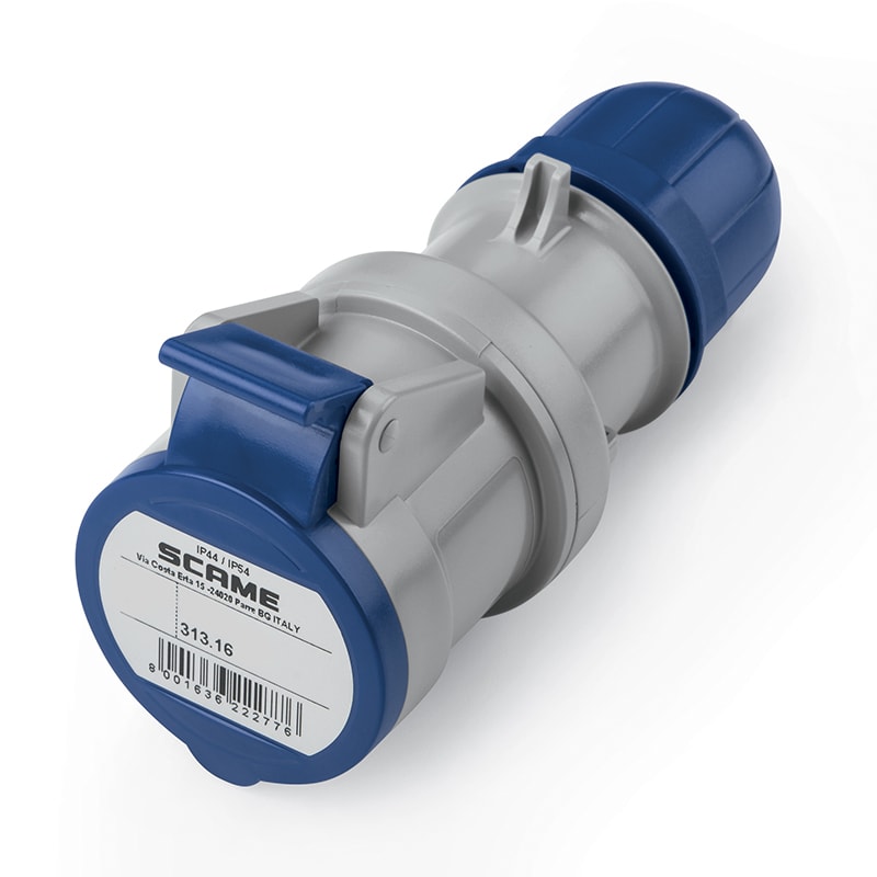 SCAME PARRE - PRESA MOBILE 2P+T IP44 16A 6H 200-250V
