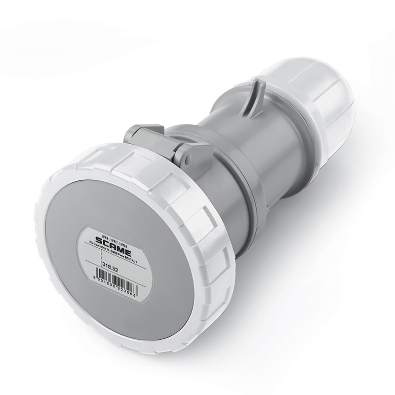 SCAME PARRE - PRESA MOBILE 32A 2P+T 8H IP66/IP67/IP69 318.32438