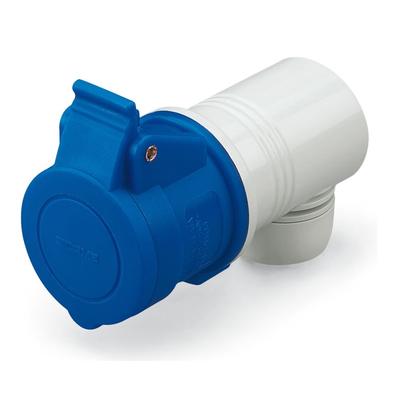 SCAME PARRE - PRESA 90 2P+T 16A 6H EUREKA 321.1643